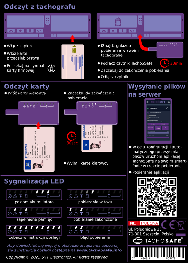 Tacho5Safe skrócona instrukcja obsługi