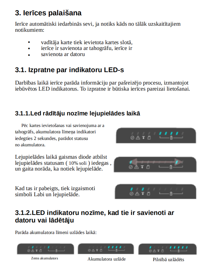 Tacho5Safe pilnā lietotāja rokasgrāmata