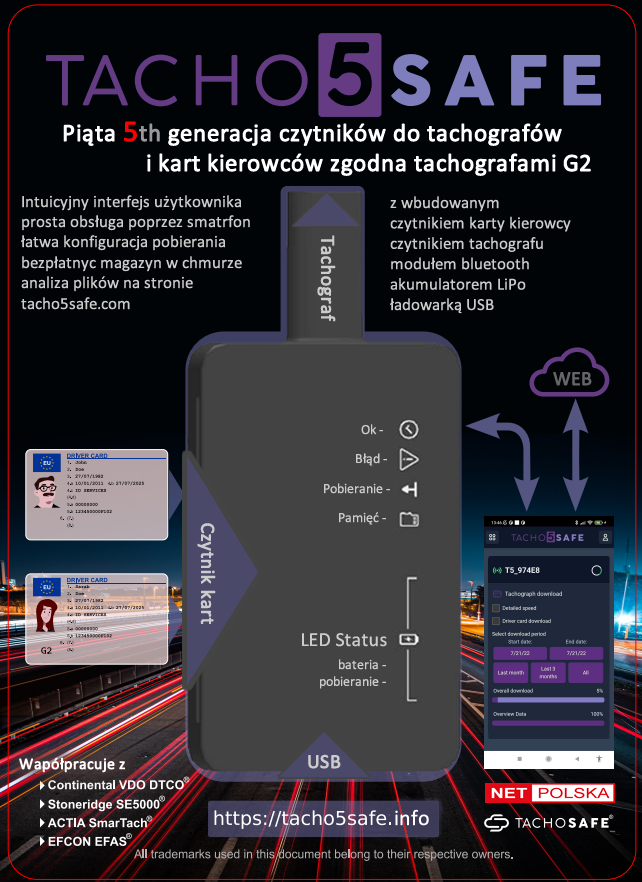 Obraz blister tacho5safe j.polski